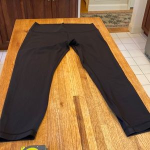 Lululemon size 14 black leggings